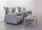 Vintage design Cassina Lounge fauteuils ‘Viola d’Amore’ 70s, Ophalen, Gebruikt, Minder dan 75 cm, 50 tot 75 cm