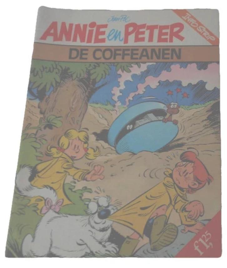 Annie en Peter coffeanen stripalbum 1985 promo, Boeken, Stripverhalen, Zo goed als nieuw, Verzenden