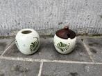 2 mini vintage potjes Delft, Ophalen of Verzenden