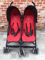 Tweelingbuggy Chicco Echo, Overige merken, Gebruikt, Verstelbare rugleuning, Ophalen