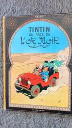TINTIN # 15 TINTIN au pays de l'or noir 1970 B29, Gelezen, Eén stripboek, Ophalen of Verzenden, HERGE