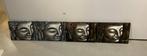 Canvas Painting Art - 4delig - gesigneerd L. Paramount, Ophalen