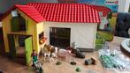 Schleich boerderij met toebehoren, Ophalen, Gebruikt