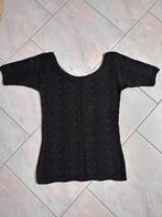 Gehaakte topstijl, Kleding | Dames, Autre, Verzenden, Zwart, Zo goed als nieuw