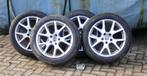 4 velgen en banden Fiat Freemont / Dodge Journey, Auto-onderdelen, Banden en Velgen, Gebruikt, 255 mm, All Season, Band(en)