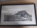 2 potloodtekeningen van Hoosten, Antiek en Kunst, Kunst | Tekeningen en Fotografie, Ophalen