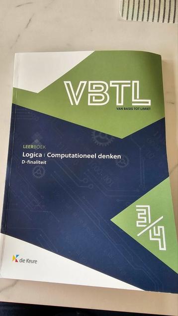 VBTL 3 – leerboek logica & computationeel denken  beschikbaar voor biedingen