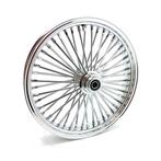 Fat spokes voorwiel chroom 3.50 x 21 enkele remschijf, Motoren, Ophalen, Petroleumhavenweg 26, Info@taco-motos.com, Nieuw