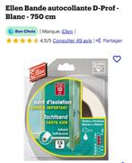 Joint d'étanchéité auto-adhésif, Bricolage & Construction, Vitres, Châssis & Fenêtres, Enlèvement, Neuf