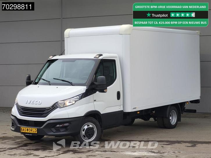 Iveco Daily 35C16 Laadklep Dubbellucht Bakwagen 160PK Airco, Auto's, Bestelwagens en Lichte vracht, Bedrijf, Te koop, Airconditioning