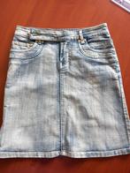 Jeans rokje, Ophalen, Blauw, Maat 36 (S), Gedragen