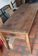 Table de ferme avec tiroirs 2m x 85cm, Ophalen