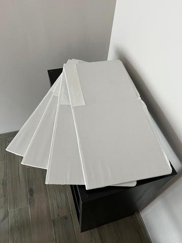 Ikea Kallax Dröna Mand Doos Bak Wit 4 stuks, Repliable, Moins de 35 cm, Enlèvement, Utilisé