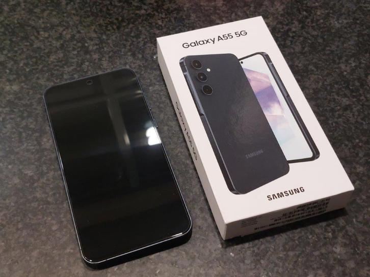 Samsung Galaxy A55 - 256GB - Awesome Navy - Nieuw, Telecommunicatie, Mobiele telefoons | Samsung, Nieuw, Galaxy A, 256 GB, Zonder abonnement
