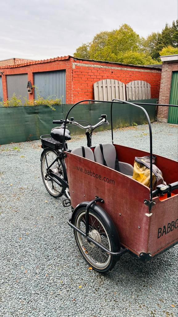 Elektrische Bakfiets Babboe te koop, Fietsen en Brommers, Fietsen | Bakfietsen, Gebruikt, Ophalen