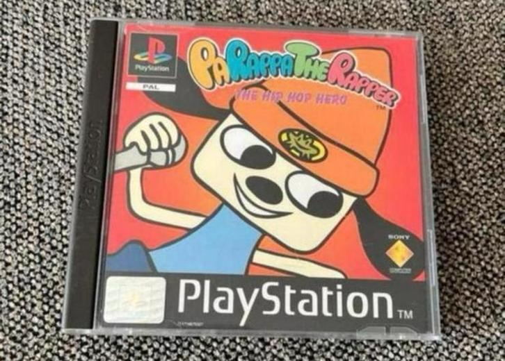 Playstation 1 PaRappa The Rapper The Hip Hop Hero 1997(CIB), Games en Spelcomputers, Games | Sony PlayStation 1, Zo goed als nieuw