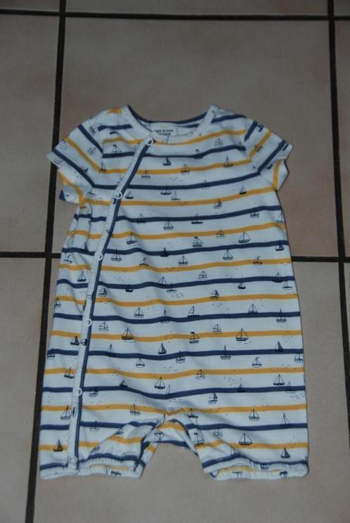 Babyromper TAPE A L'OEIL cream T68cm/6 maanden als NIEUW!, Kinderen en Baby's, Babykleding | Maat 68, Zo goed als nieuw, Jongetje of Meisje