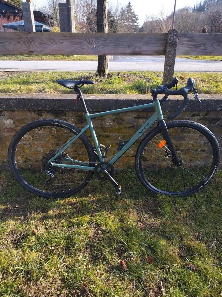 Vélo gravel Van Rysel, Fietsen en Brommers, Fietsen | Racefietsen, Zo goed als nieuw, Minder dan 10 versnellingen, Aluminium