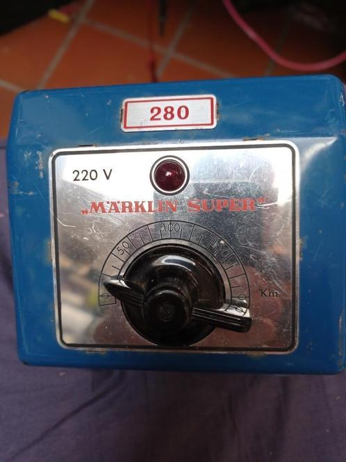 Marklin-transformator, Hobby en Vrije tijd, Modeltreinen | H0, Zo goed als nieuw, Gelijkstroom of Wisselstroom, Märklin, Analoog