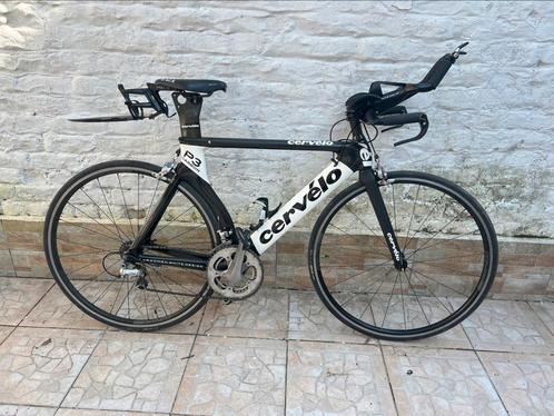 Cervélo P3 Full Carbon + accessoires maat 52, Fietsen en Brommers, Fietsen | Racefietsen, Gebruikt, Ophalen of Verzenden