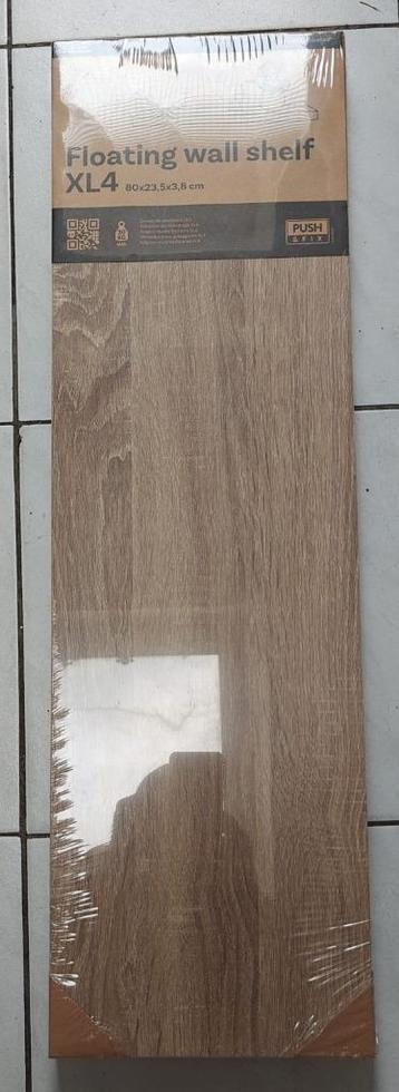Étagère murale Duraline XL4 Sanoma chêne 38mm 80x23,5cm beschikbaar voor biedingen