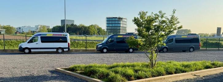 MERCEDES MINIBUSSEN  3X  EURO 6, Auto's, Mercedes-Benz, Bedrijf, Sprinter Combi, 360° camera, ABS, Achteruitrijcamera, Adaptieve lichten