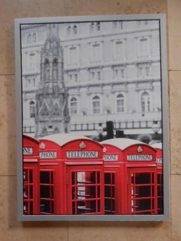fotokader Ikea Vilshult 77cm x 57cm titel telephone rood beschikbaar voor biedingen