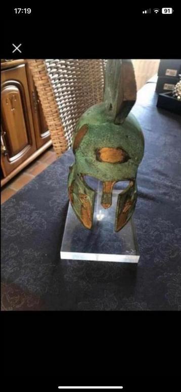 Spartaans brons beschikbaar voor biedingen