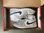 Maat 37,5 Nike Air Jordan Gray White Sportschoenen Sneakers, Ophalen, Wit, Nike Jordan, Sneakers