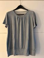 Lichtblauwe T-shirt met rode print, Manches courtes, Taille 46/48 (XL) ou plus grande, Enlèvement ou Envoi, Comme neuf