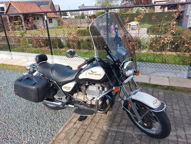 Moto guzzi california 1100cc  1997, Motoren, Motoren | Moto Guzzi, Particulier, Toermotor, meer dan 35 kW, 2 cilinders, Ophalen