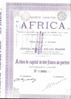 S.A. Africa - 1899, Postzegels en Munten, Aandelen en Waardepapieren, Ophalen of Verzenden, Aandeel, Voor 1920