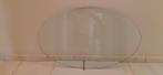 Dessus de table en verre, Ophalen, 50 tot 100 cm, 50 tot 100 cm, Ovaal