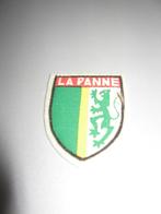 Vintage badge „La Panne” uit de jaren 70, te naaien in 100%, Ophalen of Verzenden, Overige typen