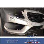 W205 AMG Line Voorbumper + diamond gril Mercedes C Klasse 43, Auto-onderdelen, Gebruikt, Voor, Mercedes-Benz, Ophalen of Verzenden