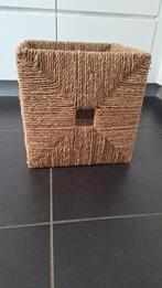 Ikea KNIPSA mand zeegras, Huis en Inrichting, Woonaccessoires | Krantenbakken en Lectuurbakken, Ophalen, Gebruikt