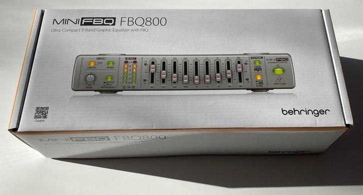 Equalizer 9-band Behringer, Muziek en Instrumenten, Effecten, Nieuw, Equalizer, Ophalen of Verzenden