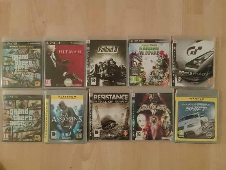 PS3 games lotje, Games en Spelcomputers, Games | Sony PlayStation 3, Gebruikt, Ophalen of Verzenden