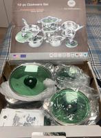 3 kookpotten en 2 pannen, Huis en Inrichting, Ophalen, Overige materialen, Nieuw, Pannenset