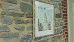 Pastelverf | Kader onder glas, Huis en Inrichting, Woonaccessoires | Lijsten, Minder dan 50 cm, 50 tot 75 cm, Ophalen of Verzenden