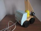 Houten speelgoed auto kraan klopbank xylofoon..., Ophalen of Verzenden, Zo goed als nieuw, Duw- of Trekspeelgoed