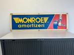 Plaque publicitaire ancienne MONROE, Utilisé, Enlèvement ou Envoi, Panneau publicitaire
