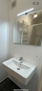 Lavabo Ideal Standard avec miroir, Maison & Meubles, Enlèvement, Comme neuf, Lavabo ou Évier