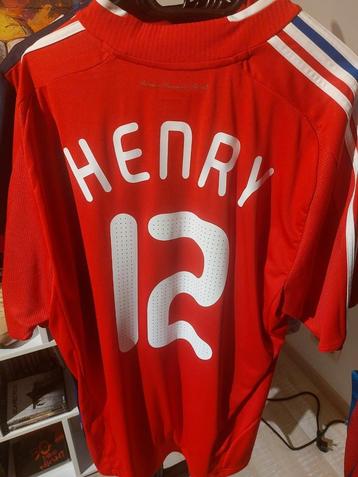 Frankrijk Thierry Henry XL 2007/08 VoetbalShirt  beschikbaar voor biedingen