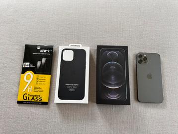 iPhone 12 Pro Graphite 128 GB + accessoires beschikbaar voor biedingen