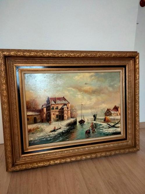 +/- duplicaat, Antiek en Kunst, Kunst | Schilderijen | Klassiek, Ophalen