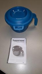 Tupperware Microgolf Rijstkoker voor één persoon NIEUW, Huis en Inrichting, Ophalen of Verzenden, Nieuw, Blauw