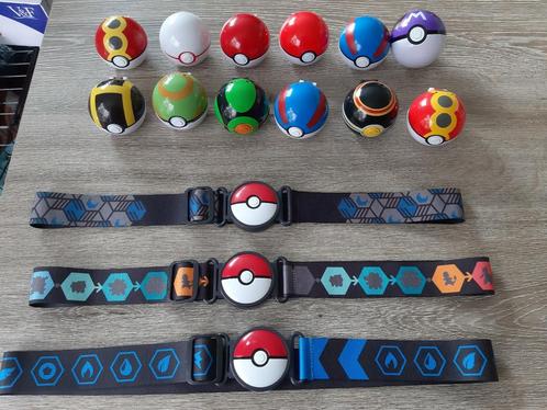 Pokemon pokeballs en trainer riemen       A7, Kinderen en Baby's, Speelgoed | Overig, Zo goed als nieuw, Ophalen of Verzenden