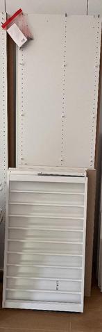 Ikea legkast Pax 100x58x201 cm met drie leggers+hangelement, Ophalen, Met plank(en), Gebruikt, IKEA, modern, sober, wit