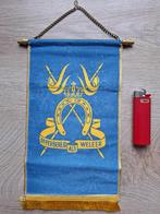 Vaantje vlagje 6e Regiment Lanciers tanks ABL, Verzamelen, Verzenden, Landmacht, Embleem of Badge